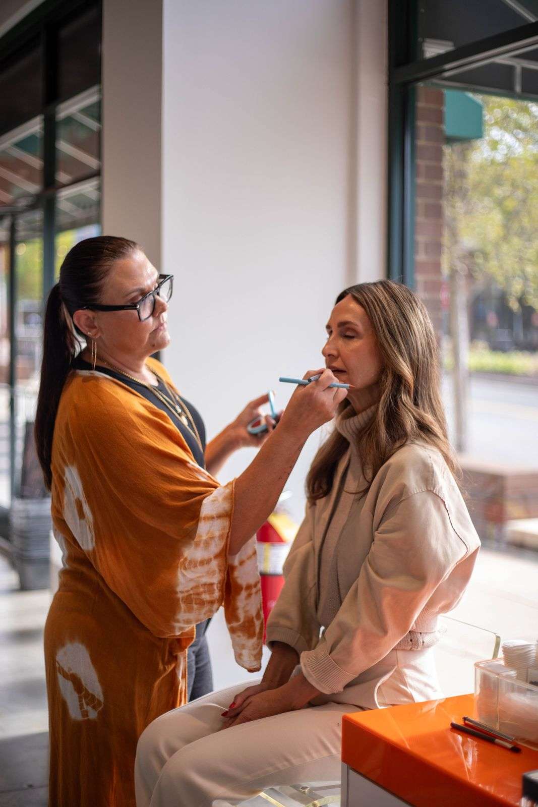The Cosmetic Market, beauty, on set photography